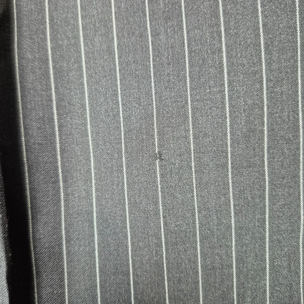 Daniel Cremieux Loro Piana Suit Mens 42L Black Pinstripe Blazer Pants 36x32